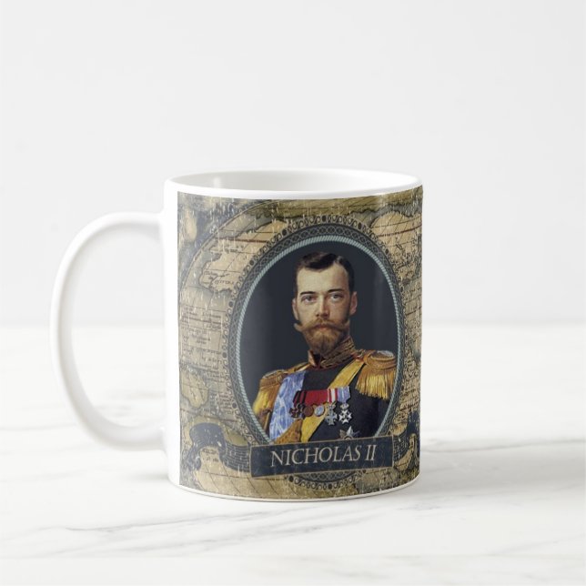 Nicholas II Historical Mug (Left)
