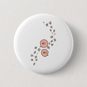 nick and charlie heartstopper 2 inch round button