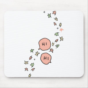 nick and charlie heartstopper mouse pad