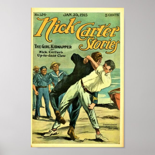 Nick Carter Stories - The Girl Kidnapper Poster (Front)