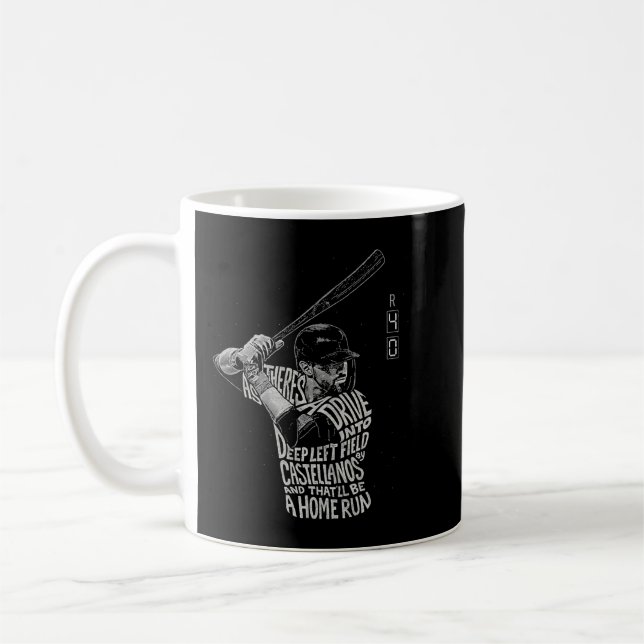 Nick Castellanos Baseball Coffee Mug (Left)