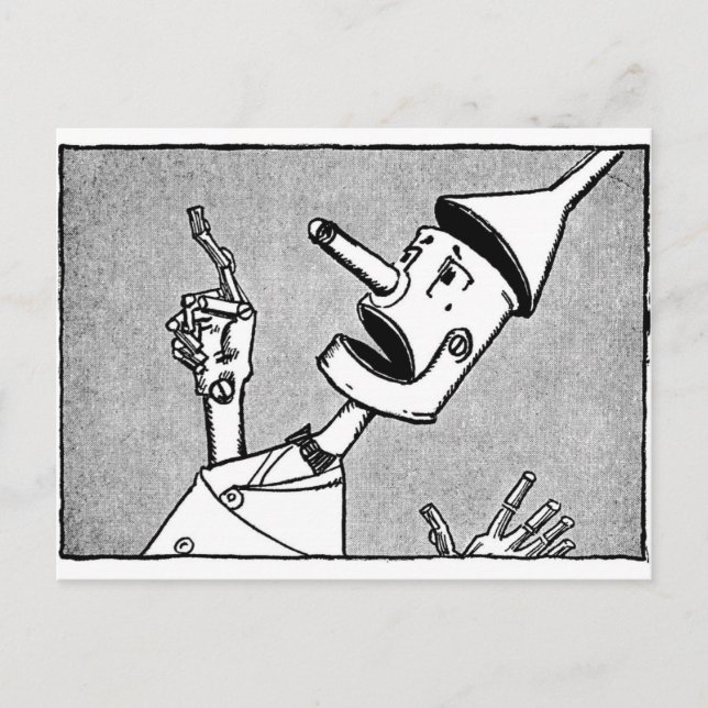Nick Chopper the Tin Woodman Postcard (Front)