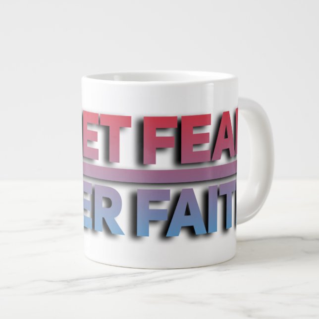 NiCK DAViD - Blue Faith Mug (Front Right)