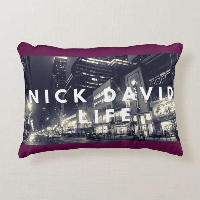 NiCK DAViD - Plumbar Pillow (Front)
