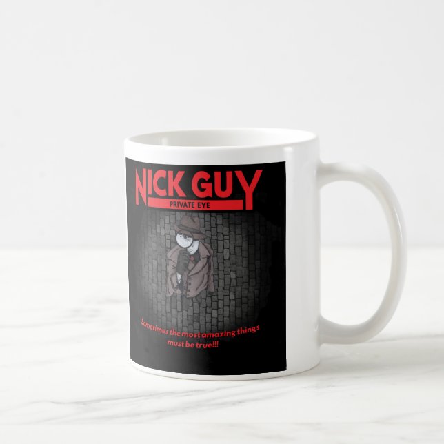 Nick Guy, Private Eye Coffee Mug (Right)