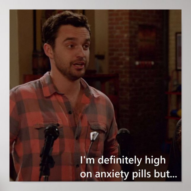 Nick Miller New Girl Poster (Front)
