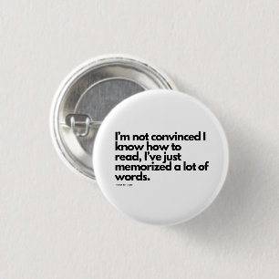 Nick Miller Quote 1 Inch Round Button