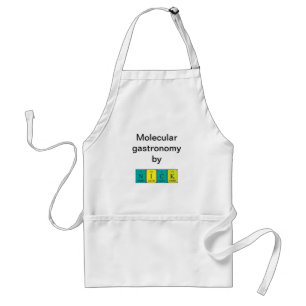 Nick periodic table name apron