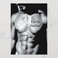 Nick Wet bw, You'reInvited