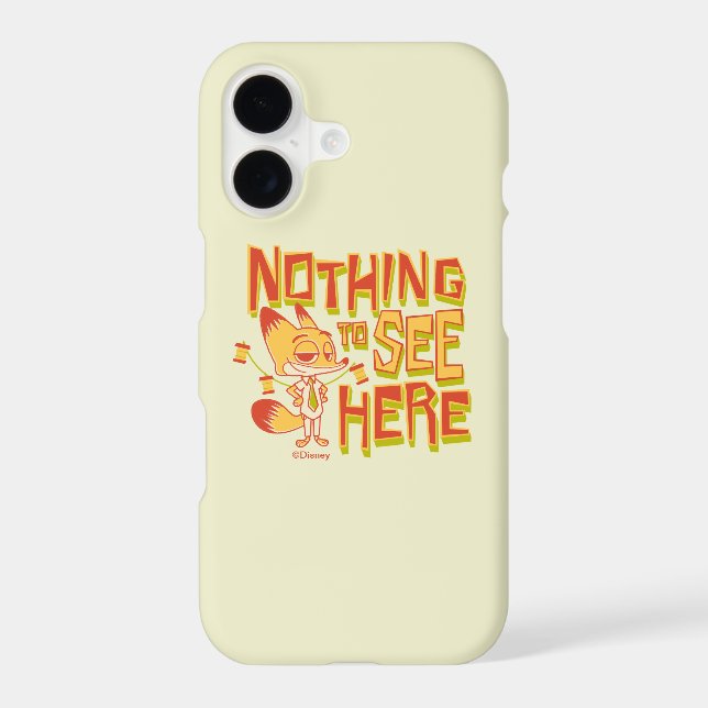 Nick Wilde - Nothing To See Here (Back)