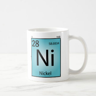 Nickel (Ni) Element Mug