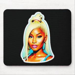 Nicki Minaj Sticker Mouse Pad