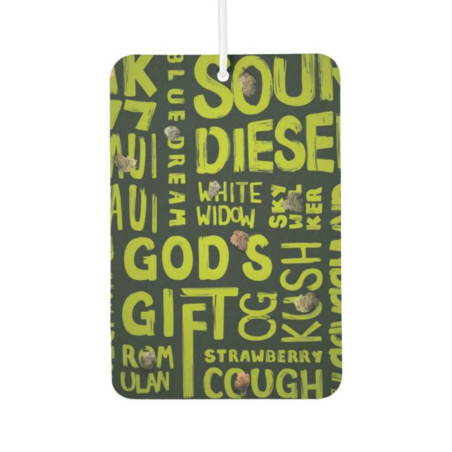 Nicknames Air Freshener (Front)