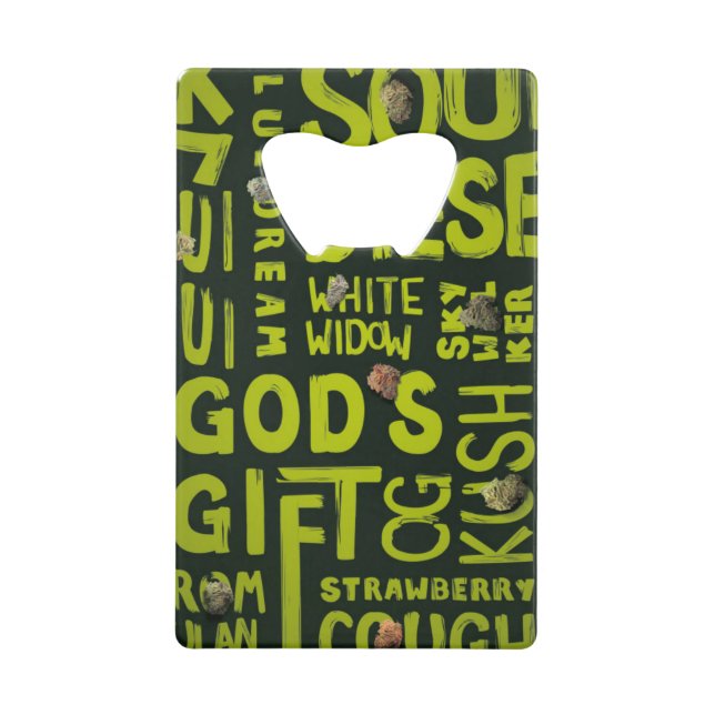 Nicknames Wallet Bottle Opener (Front)