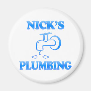 Nick's Plumbing Magnet