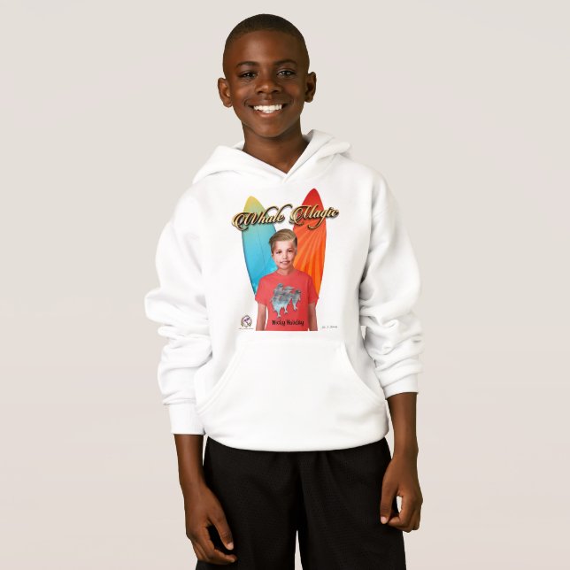 Nicky Sweat - shirt à capuche de vacances (Devant entier)