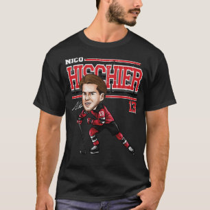 Nico Hischier New Jersey toon  1 T-Shirt