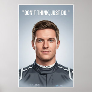 Nico Hülkenberg Racing Vector – Poster