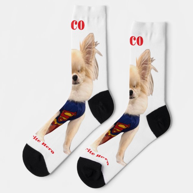 Nico My Favourite Hero Socks (Left)