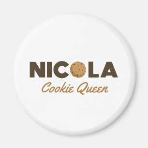 Nicola cookie Queen magnet