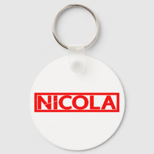 Nicola Stamp Keychain