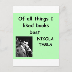 Nicola Tesla Postcard