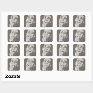 Nicolas Cage Ain't it Cool Square Sticker