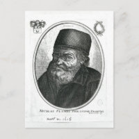 Nicolas Flamel engraved by Balthazar Moncornet