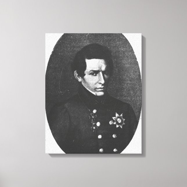 Nicolas Lobatchevsky Canvas Print (Front)