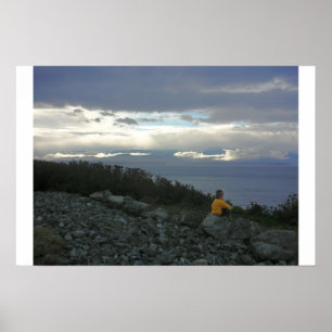 Nicolas on the Bluff Poster