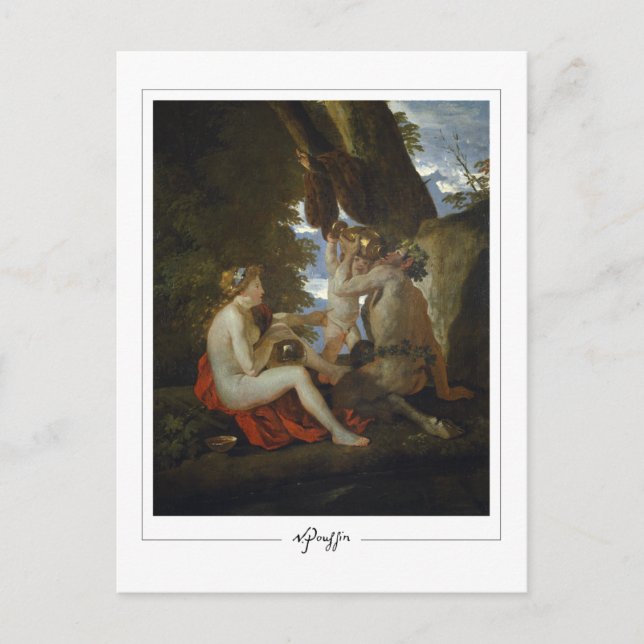 Nicolas Poussin #112 - Carte postale Art (Devant)