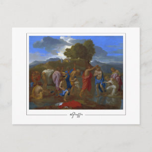 Nicolas Poussin #18 - Fine Art Postcard