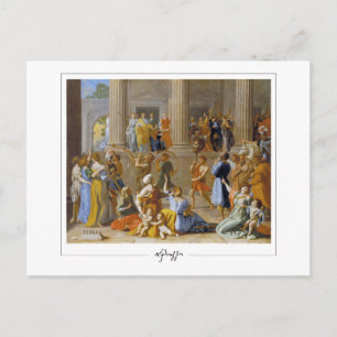 Nicolas Poussin #201 - Fine Art Postcard