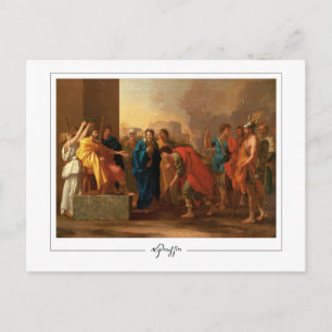 Nicolas Poussin #210 - Fine Art Postcard