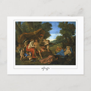 Nicolas Poussin #214 - Fine Art Postcard