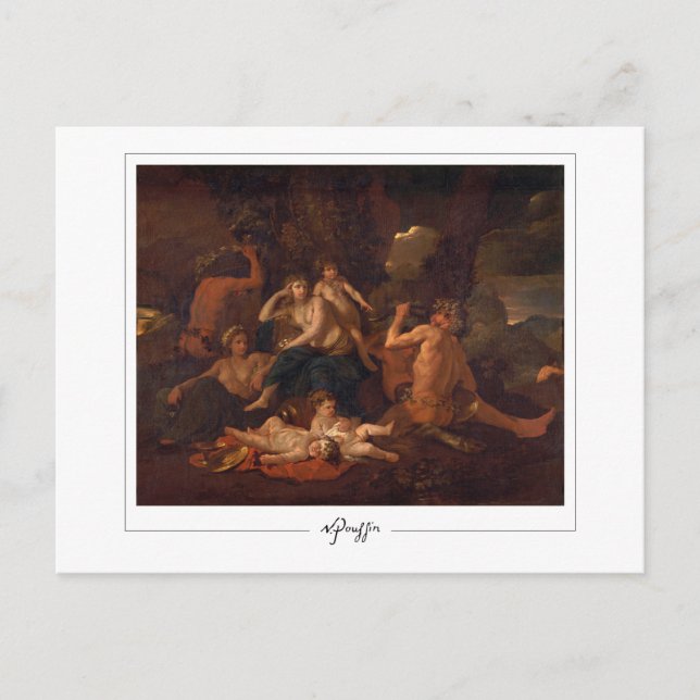 Nicolas Poussin #224 - Fine Art Postcard (Front)