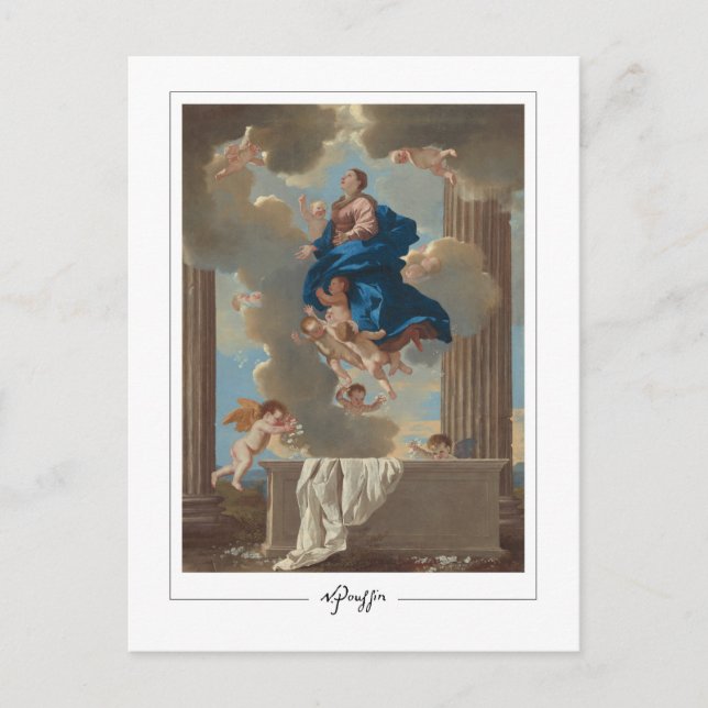 Nicolas Poussin #231 - Fine Art Postcard (Front)