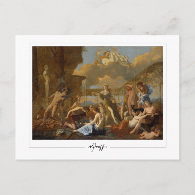 Nicolas Poussin #245 - Carte postale Art (Devant)
