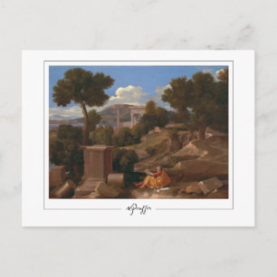 Nicolas Poussin #250 - Carte postale d'art fin