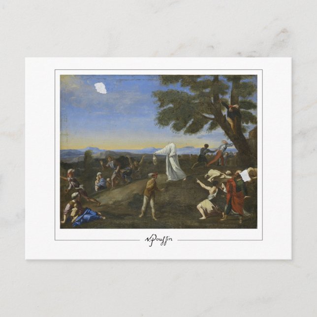 Nicolas Poussin #295 - Fine Art Postcard (Front)
