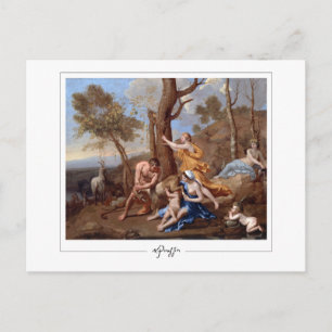 Nicolas Poussin #5 - Carte postale d'art fin