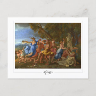 Nicolas Poussin #94 - Fine Art Postcard