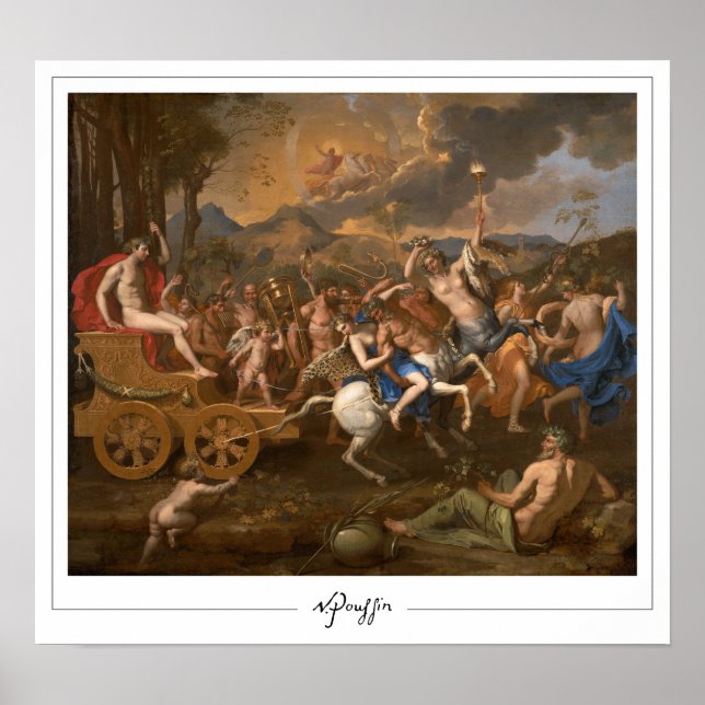 Nicolas Poussin Zedign Art Poster #156 (Front)