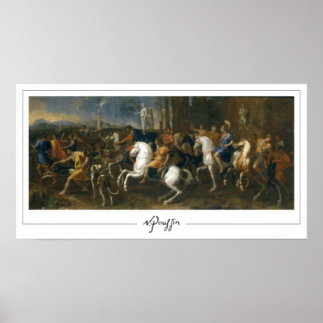 Nicolas Poussin Zedign Art Poster #202 (Front)
