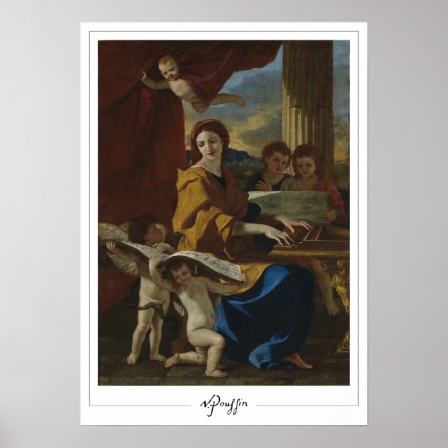 Nicolas Poussin Zedign Art Poster #246 (Front)