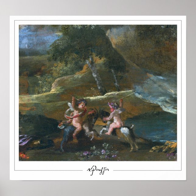 Nicolas Poussin Zedign Art Poster #274 (Front)