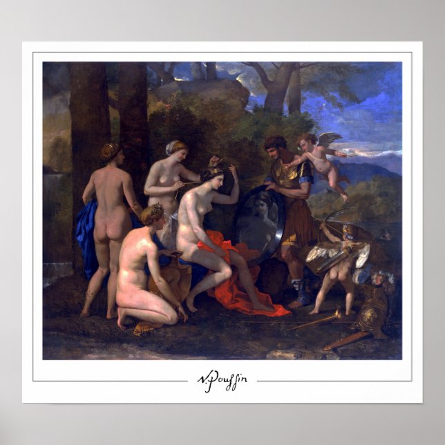 Nicolas Poussin Zedign Art Poster #4 (Front)