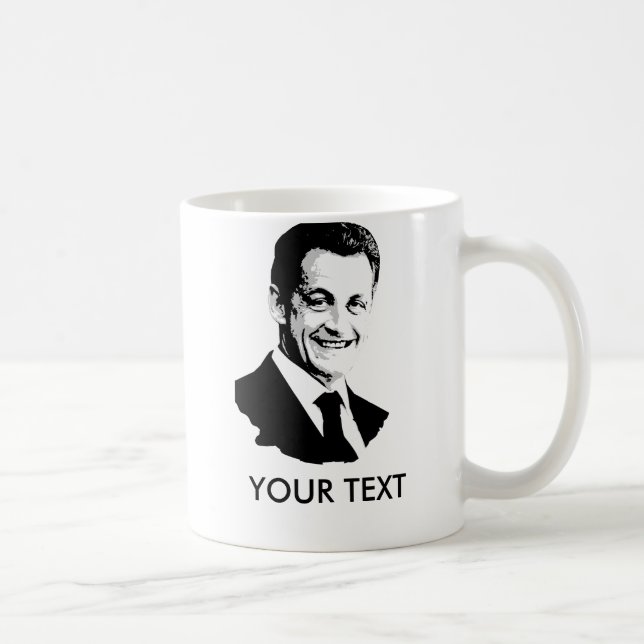 Nicolas Sarkozy Coffee Mug (Right)