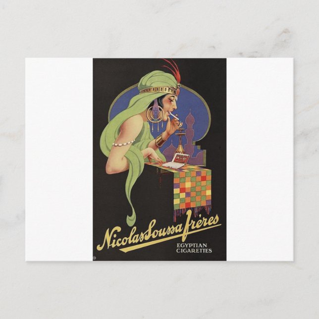 Nicolas Soussa 1900 Postcard (Front)