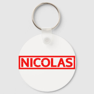 Nicolas Stamp Keychain